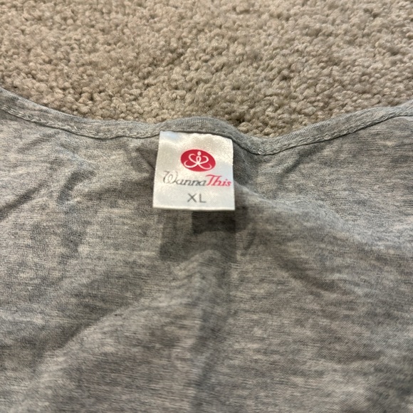 “I Can’t Adult Today” Funny Graphic Tank Top Gray Sz XL - Picture 4 of 4